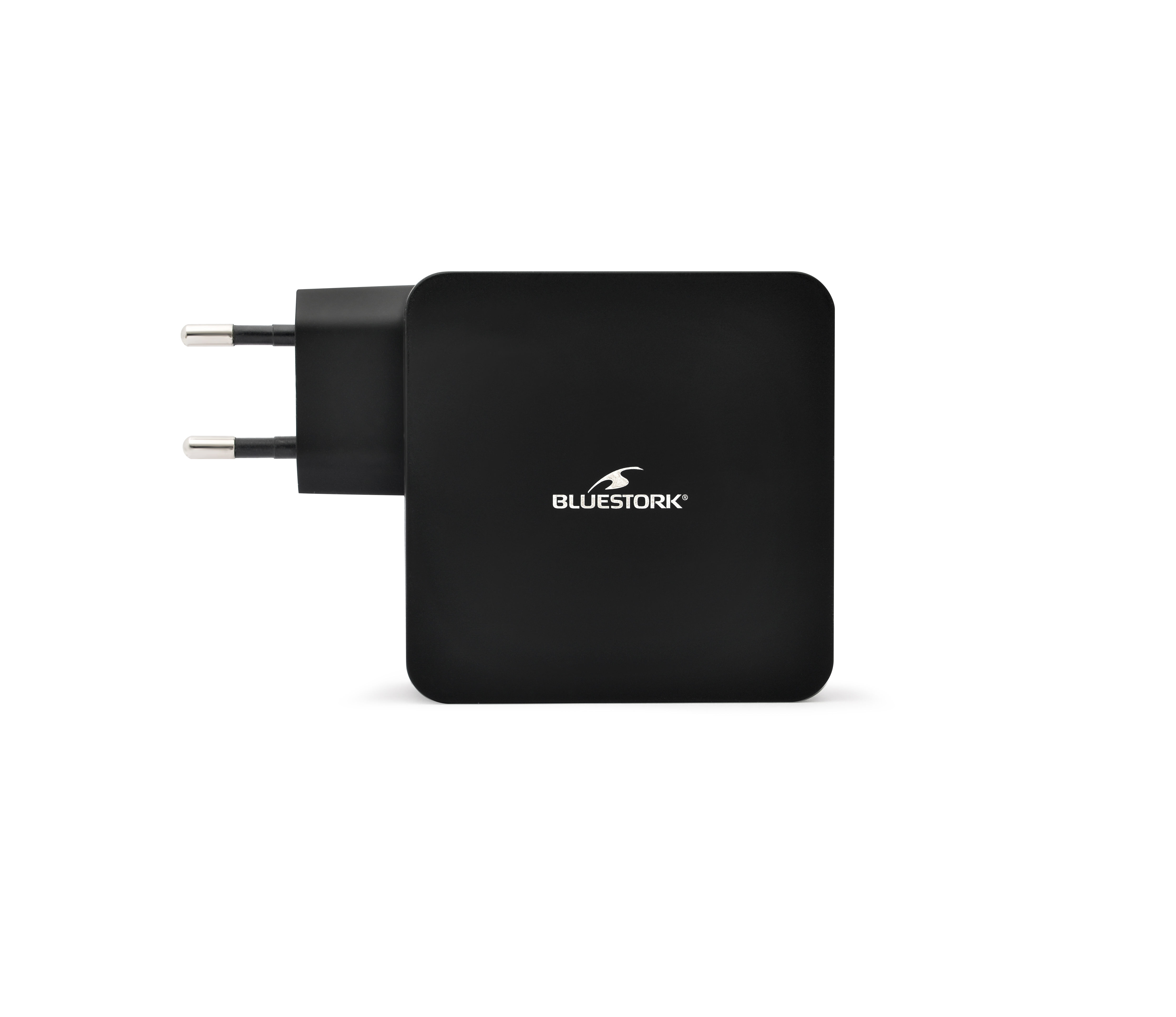 Bluestork Chargeur secteur vers USB et USB-C - 65W - Noir (NB-PW-65-C) - Achat / Vente Accessoire alimentation sur grosbill.com - 1