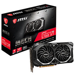 Carte graphique MSI Radeon RX 5700 XT MECH OC-Seconde Vie-Bon Etat Grosbill