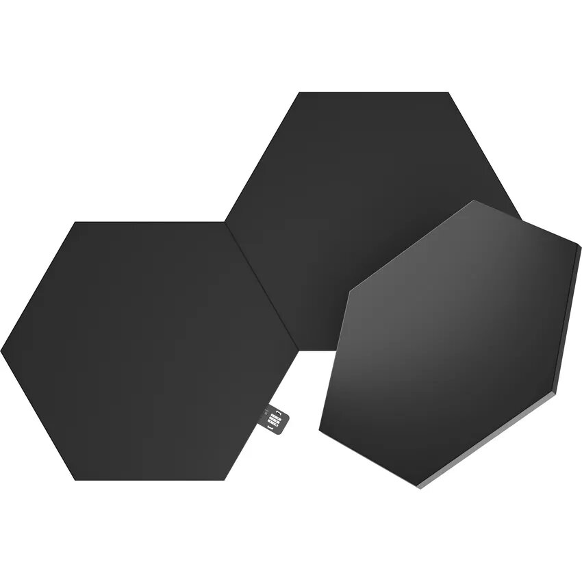 Nanoleaf Shapes Black Hexagons Pack Expansion - 3 pièces (NL42-0101HX-3PK) - Achat / Vente Objet connecté / Domotique sur grosbill.com - 0