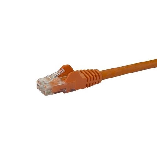 2m Orange Snagless UTP Cat6 Patch Cable - Achat / Vente sur grosbill.com - 1