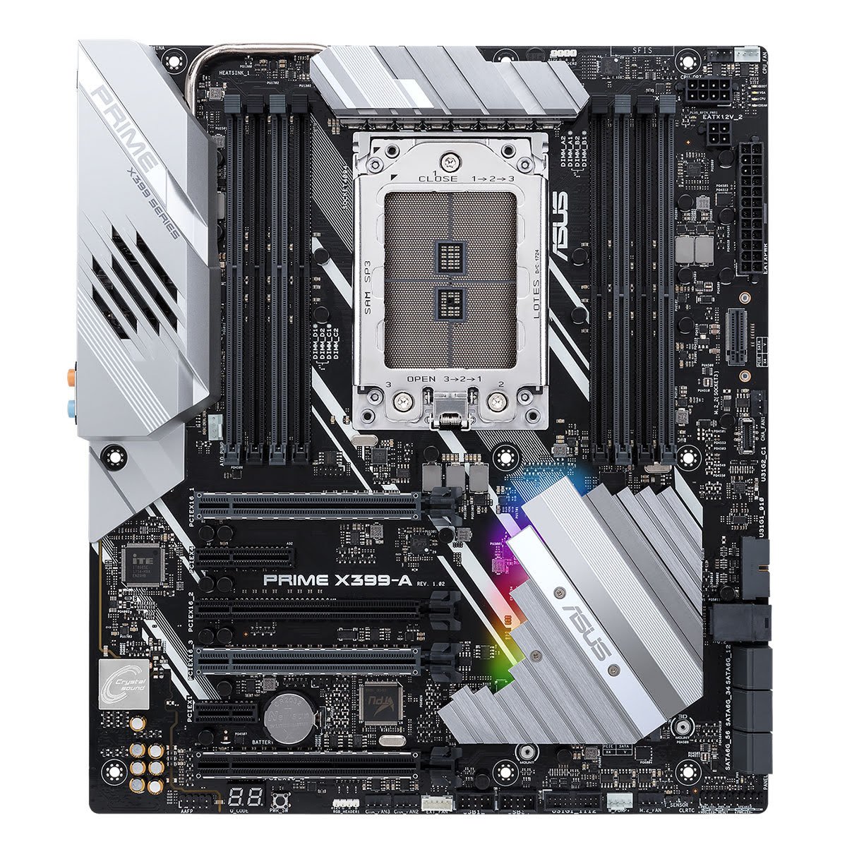 Asus PRIME X399-A E-ATX  - Carte mère Asus - grosbill.com - 3