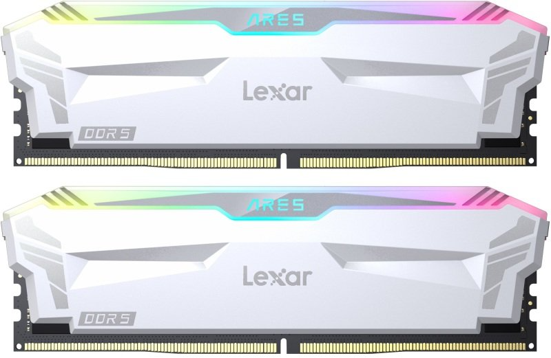 Lexar ARES RGB 32Go White (2x16Go) DDR5 6400-Seconde Vie-Parfait Etat - Mémoire PC Lexar sur grosbill.com - 0