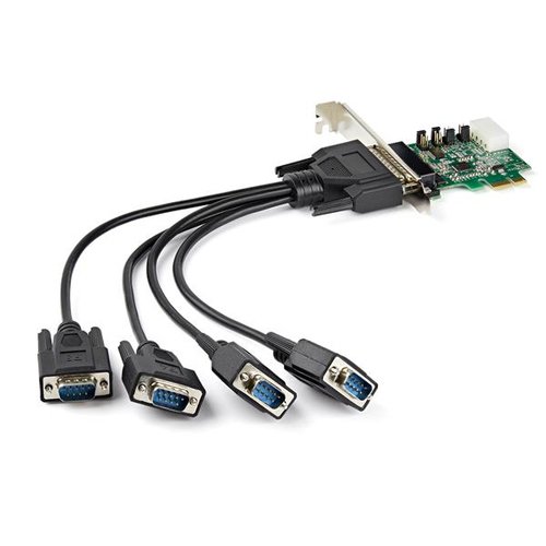 4 PORT PCI-E RS232 SERIAL CARD - Achat / Vente sur grosbill.com - 5