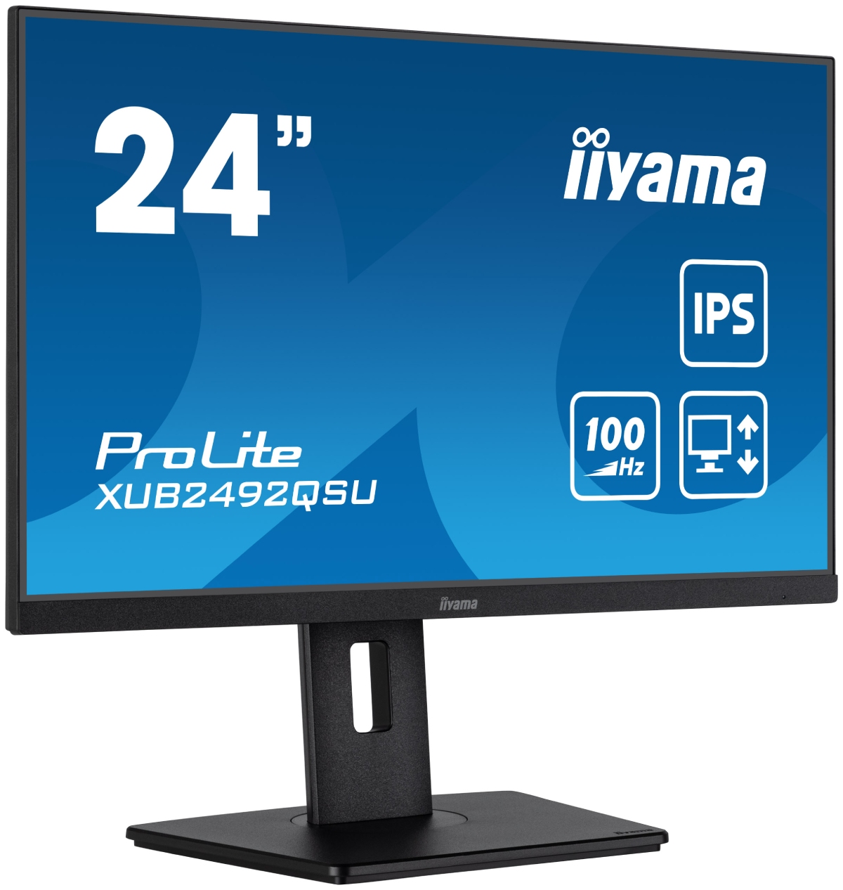 Iiyama 24"  XUB2492QSU-B1 - Ecran PC Iiyama - grosbill.com - 1