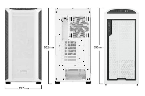 be quiet! SHADOW BASE 800 DX Blanc Blanc - Boîtier PC be quiet! - 2