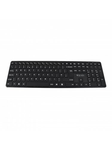 V7 Clavier KW550UKBT Dual mode Bluetooth / Wireless 2,4 GHZ anglais QWERTY - Clavier PC - 1