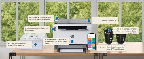 LASERJET TANK MFP 2604DW PRNTR (381V0A#B19) - Achat / Vente sur grosbill.com - 14