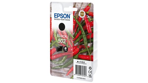 Epson Ink/503 chillies 4.6ml BK - Achat / Vente Consommable imprimante sur grosbill.com - 1