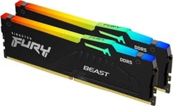 Mémoire PC Kingston Fury Beast 32Go RGB (2x16Go) DDR5 6000MHz Grosbill