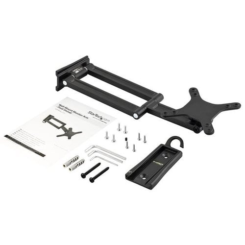 Wall Mount Monitor Arm - Dual Swivel - Achat / Vente sur grosbill.com - 7