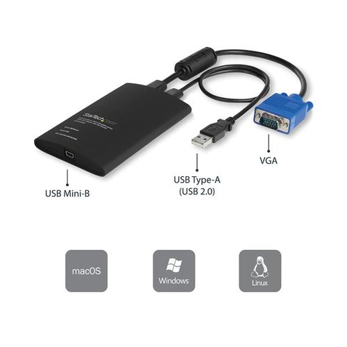 KVM Portable Crash Cart w/File Transfer - Achat / Vente sur grosbill.com - 6