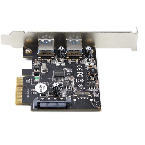 2 Port USB PCIe Card 10Gbps/port - USB-A -  StarTech - grosbill.com - 3