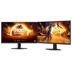 Ecran PC AOC 2 x 24G4XE - 24" FHD 180Hz IPS 1ms HDR Compatible G-SYNC Grosbill