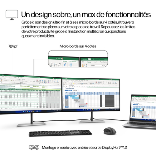 S7 PRO 724PF FHD 23.8IN - Achat / Vente sur grosbill.com - 6