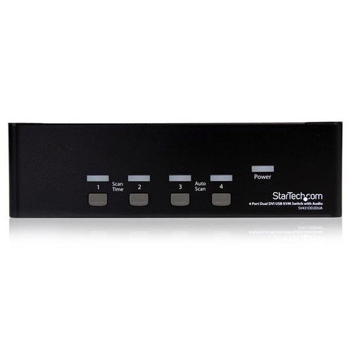 4 Port Dual DVI USB KVM Switch - Achat / Vente sur grosbill.com - 1