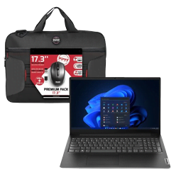 PC portable Lenovo V15 G4 15.6" FHD/i5-13420H/8Go/256Go/W11 + Premium Pack Sacoche 15.6" et Souris sans fil Grosbill