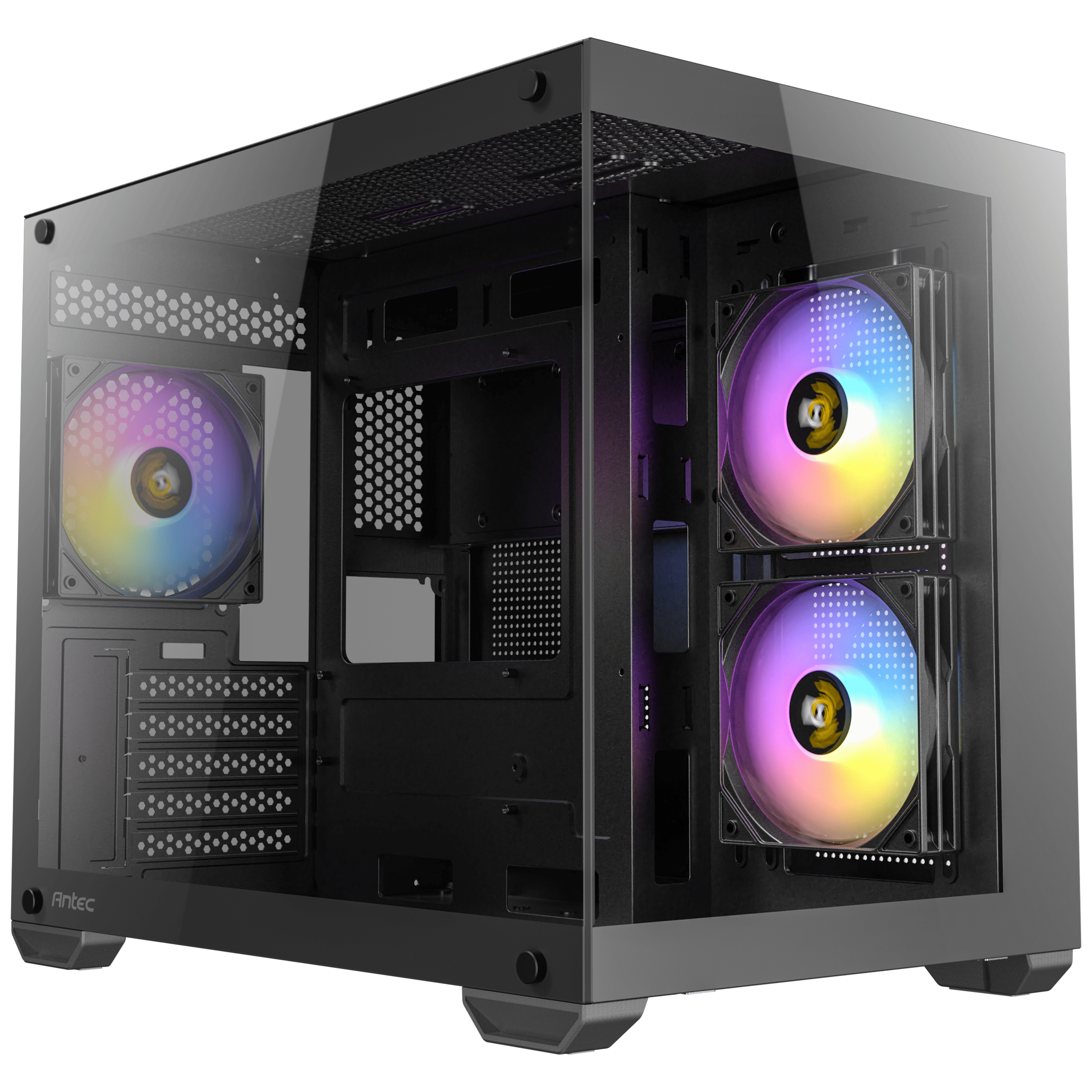 Boîtier PC Antec CX600M ARGB - mT/Sans Alim/Micro-ATX - Noir Grosbill