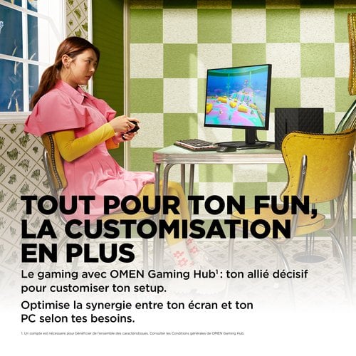 OMEN 27 FHD 165Hz Gaming Mon EMEA-INTL E - Achat / Vente sur grosbill.com - 14