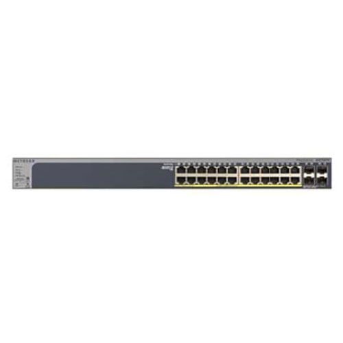 Switch Netgear ProSAFE 24 ports 10/100/1000 + 4 SFP Man. GS728TP - 0