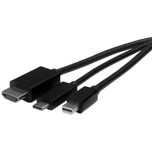 USB-C HDMI or mDP to HDMI Cable 6ft - Achat / Vente sur grosbill.com - 3