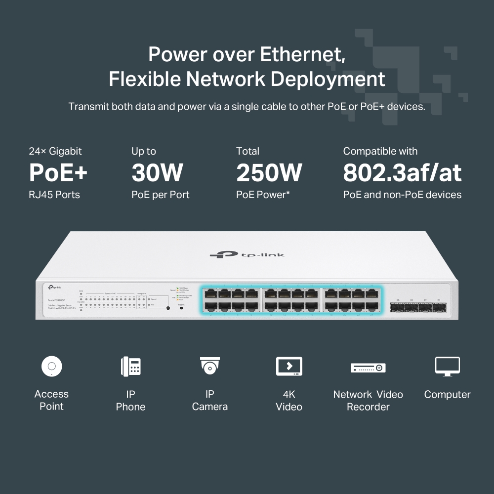 Switch TP-Link Festa FS328GP - grosbill.com - 2