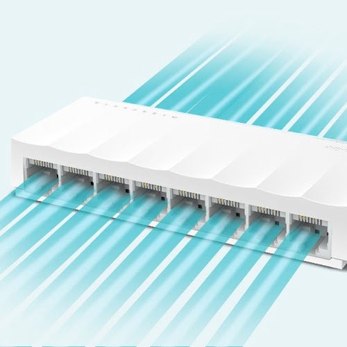 8-Port 10/100Mbps Desktop Switch - Achat / Vente sur grosbill.com - 4