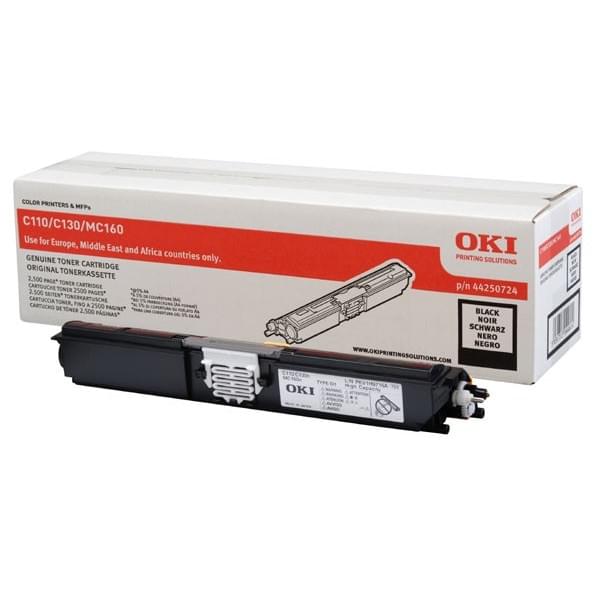 Toner Black 2500p - 44250724 pour imprimante Laser Oki - 0