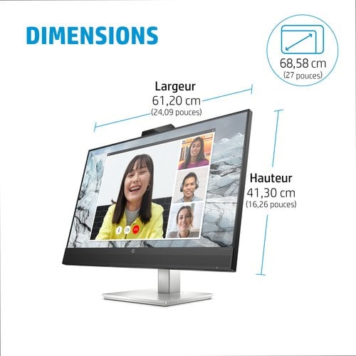 E27M 27IN DP/HDMI/USB/RJ45 - Achat / Vente sur grosbill.com - 13