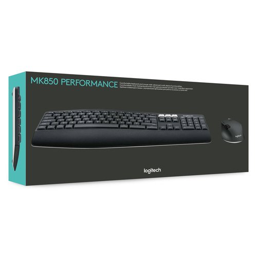 MK850 Performance Ensemble clavier et souris sans fil Noir - Achat / Vente sur grosbill.com - 19