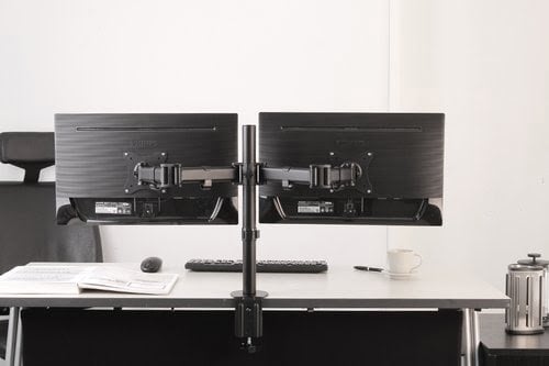 Desk Mount 10-27" Tilt/Rotate/Swiv BLACK - Achat / Vente sur grosbill.com - 7