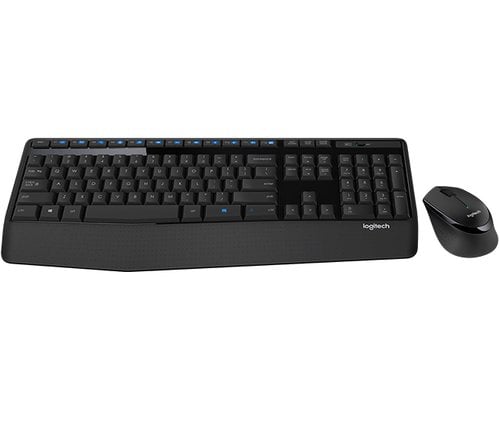 Logitech Wireless Combo MK345 Noir - Pack Clavier/Souris - 1