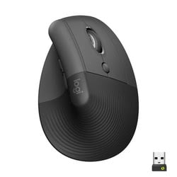 Logitech Lift Ergonomique Silencieuse - Graphite/Sans Fil