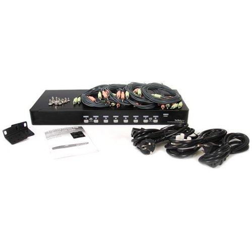 8 Port USB VGA KVM Switch with Audio - Achat / Vente sur grosbill.com - 3