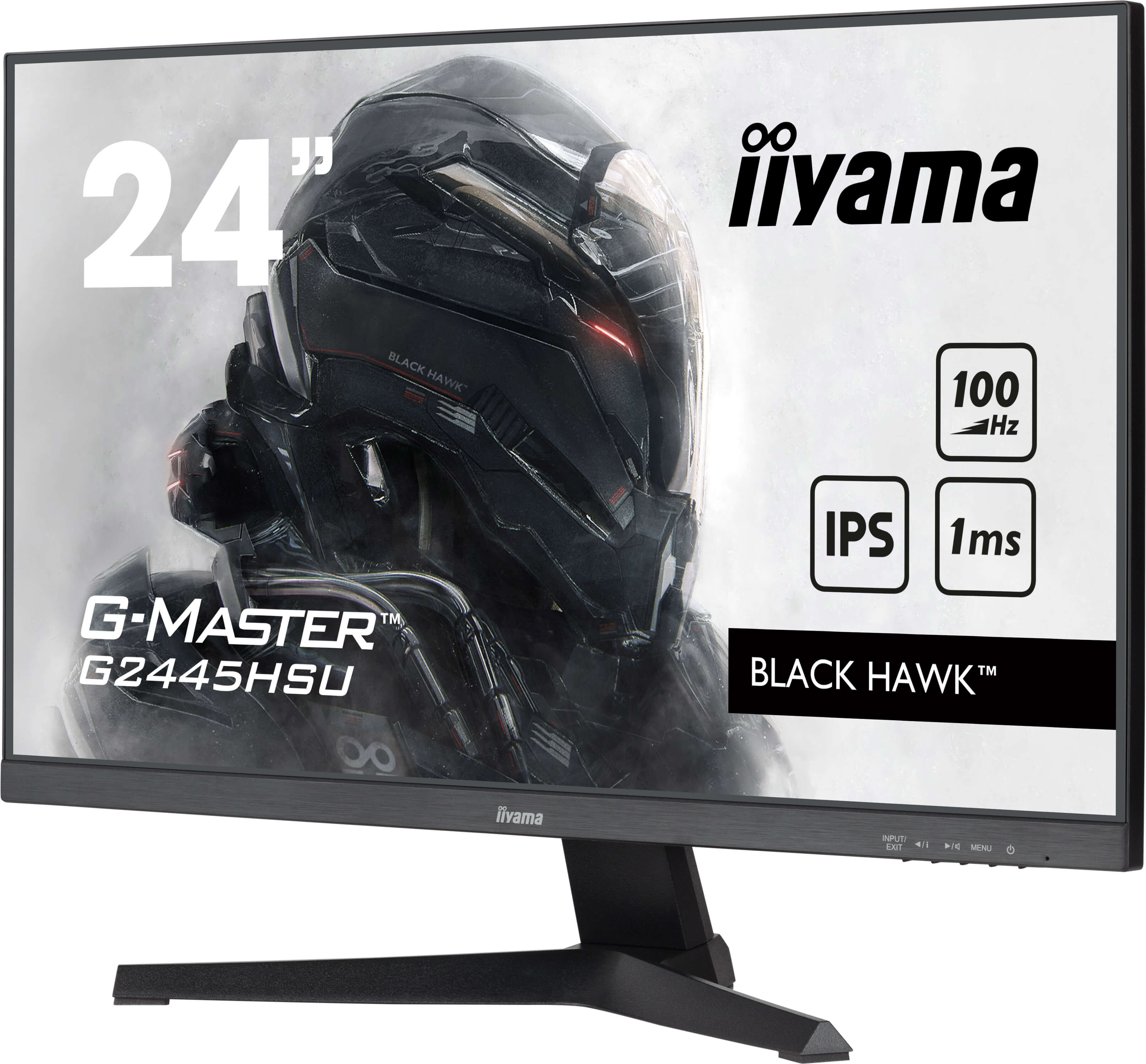 Iiyama 24"  G2445HSU-B2 - Ecran PC Iiyama - grosbill.com - 4