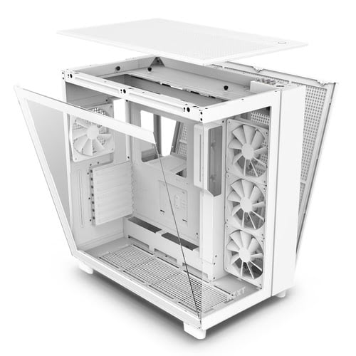 NZXT H9 Flow Blanc Blanc - Boîtier PC NZXT - grosbill.com - 4