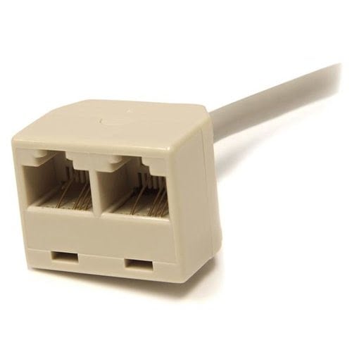 2-to-1 RJ45 Splitter Cable Adapter - F/M - Achat / Vente sur grosbill.com - 1