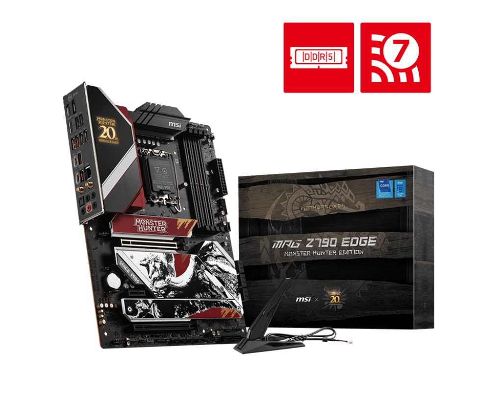 MSI MPG Z790 EDGE MONSTER HUNTER EDITION-Seconde Vie-Très Bon Etat   - Carte mère - 0