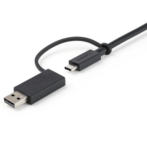 3ft Hybrid USB-C Cable w/USB-A Adapter - Achat / Vente sur grosbill.com - 7