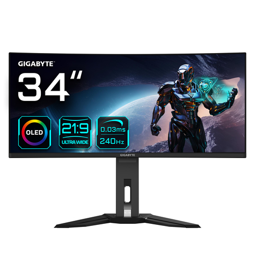 Gigabyte 34"  MO34WQC2  - Ecran PC Gigabyte - grosbill.com - 0