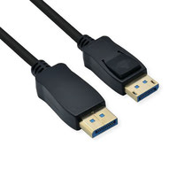 Connectique PC/Téléphonie  Roline Câble DisplayPort 2.0 mâle/mâle - 2m	 Grosbill