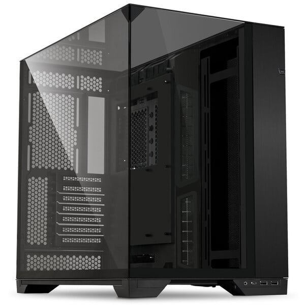 Lian-Li O11 Vision Mid-Tower/ verre trempé Noir - Boîtier PC - 0