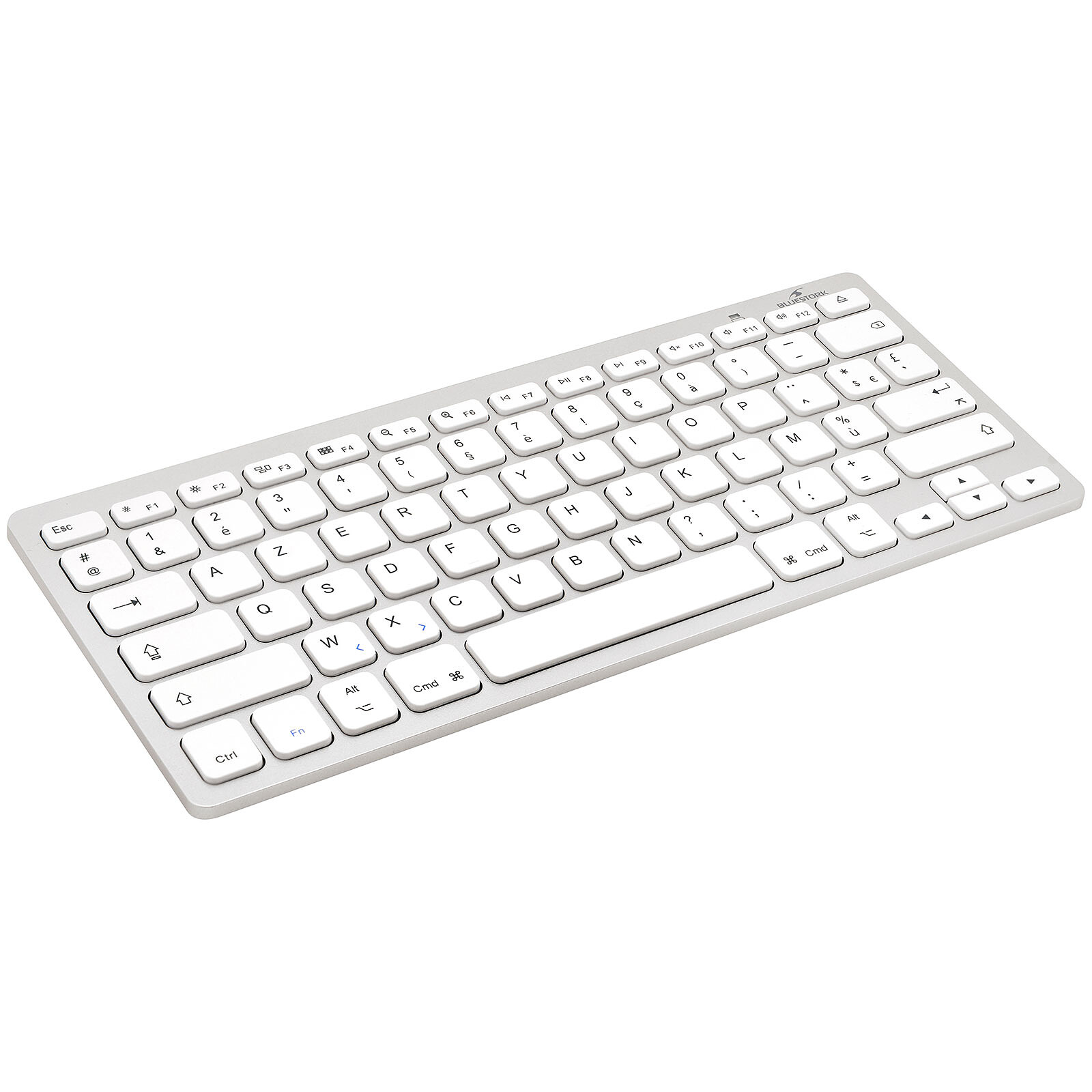 Bluestork KB Mini Mac R TKL/Bluetooth/Blanc - Clavier PC - 1