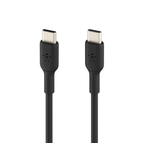 USB-C to USB-C Cable 2M Black - Achat / Vente sur grosbill.com - 3