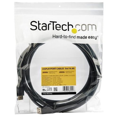 Cable - DisplayPort 1.4 - 5m 16.4 ft - Achat / Vente sur grosbill.com - 3