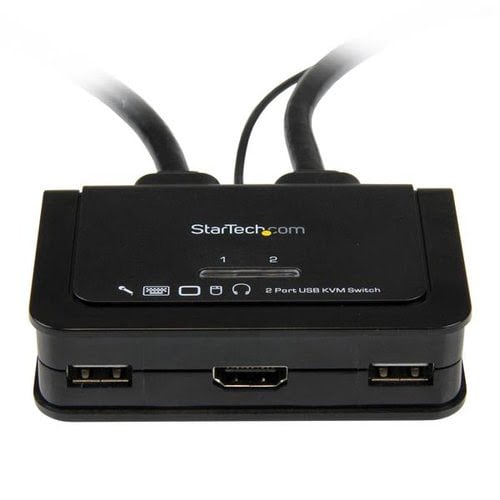 2 Port USB HDMI Cable KVM Switch - Achat / Vente sur grosbill.com - 1