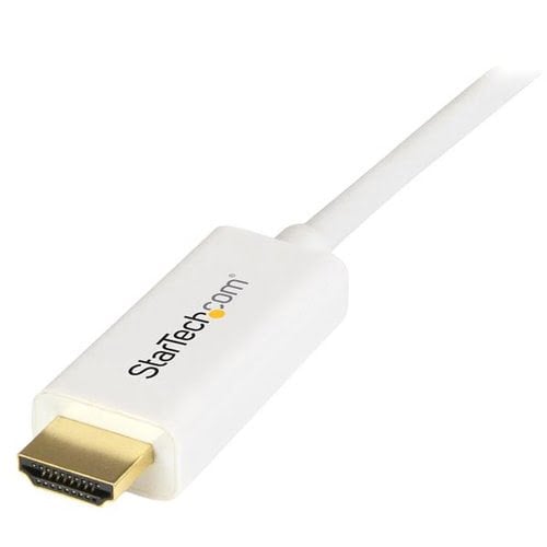 6 ft mDP to HDMI converter cable White - Achat / Vente sur grosbill.com - 3