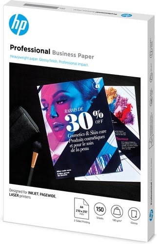 HP HP Prof Biz Gls 180g A4 150sh FSC Paper - Achat / Vente Consommable imprimante sur grosbill.com - 1