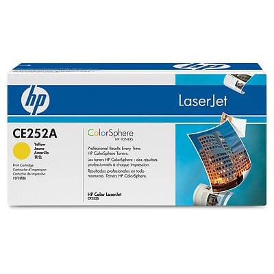 Toner Jaune 7000 p - CE252A pour imprimante  HP - 0