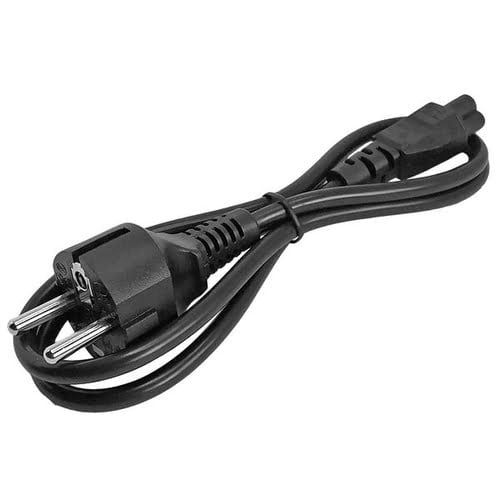 1m C5 Laptop Power Cord - Schuko CEE7 - Connectique PC - 3