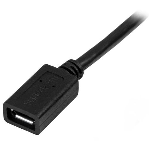 0.5m 20in Micro-USB Extension Cable M/F - Achat / Vente sur grosbill.com - 1